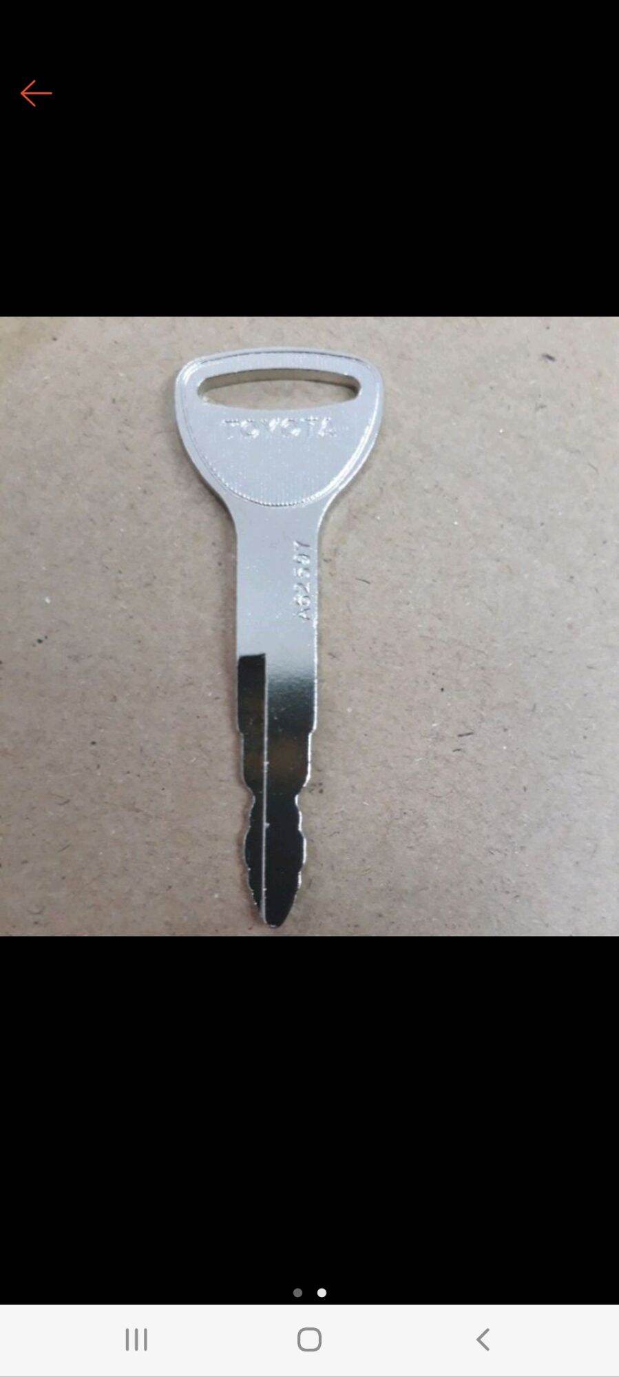 toyota forklift key A62697 Lazada