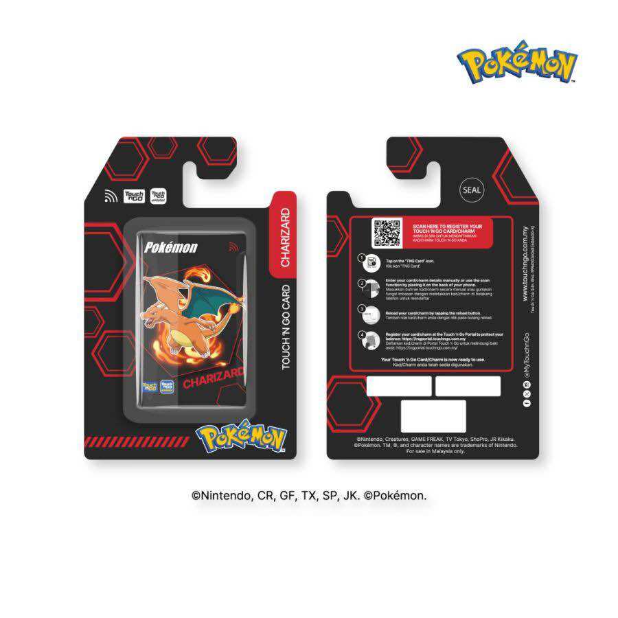 Touch n Go Pokemon Special Edition LED Card Pikachu Lucario Mimikyu ...