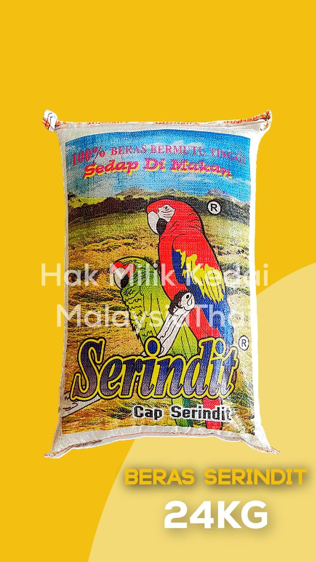 Beras Siam Cap Serindit Angsa Pisang 24kg Besar Lazada