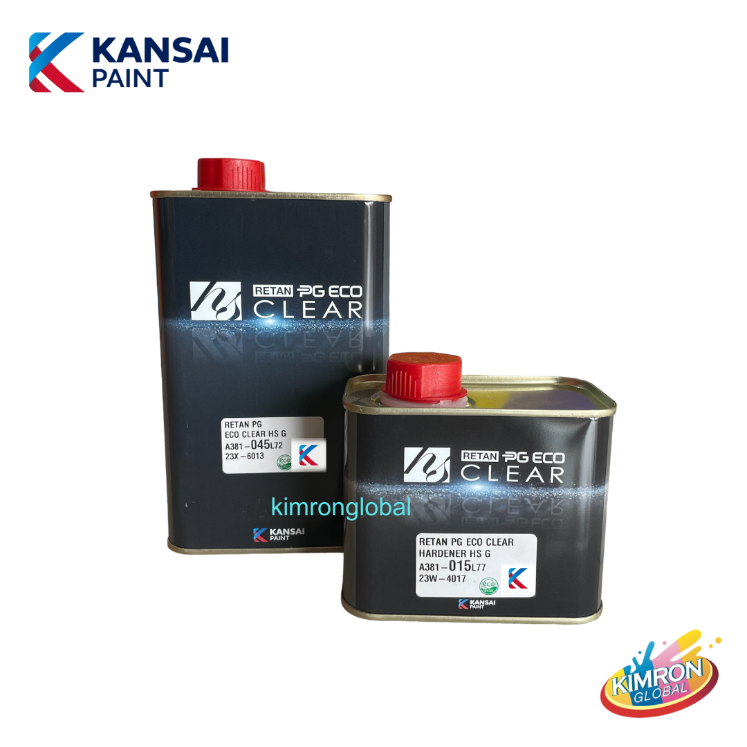 メンテナンス KANSAI PAINT RETAN PG ECO 277L 271L Kansai Paint Retan PG Eco Clear HS G, 2K Clear A381-045, 1 liter