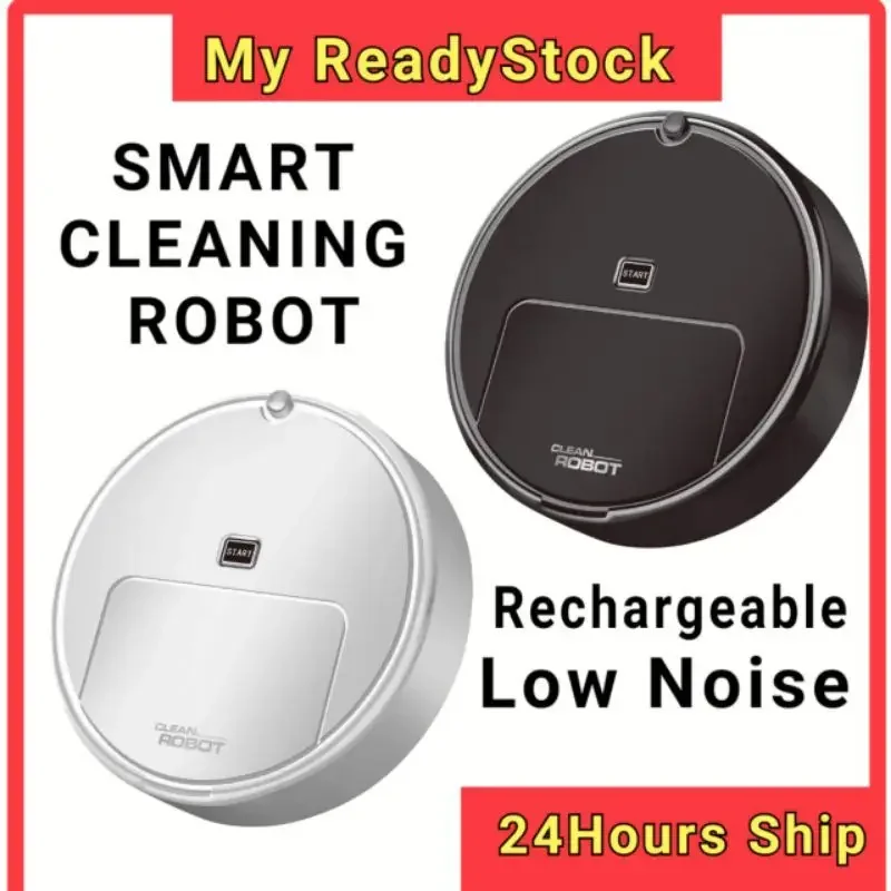 (READY STOCK) Cleaning Smart Auto Robot Sweeping Cleaner Rechargeable Smart Robot Vacuum Cleaner Auto Sweeper Edge Clean