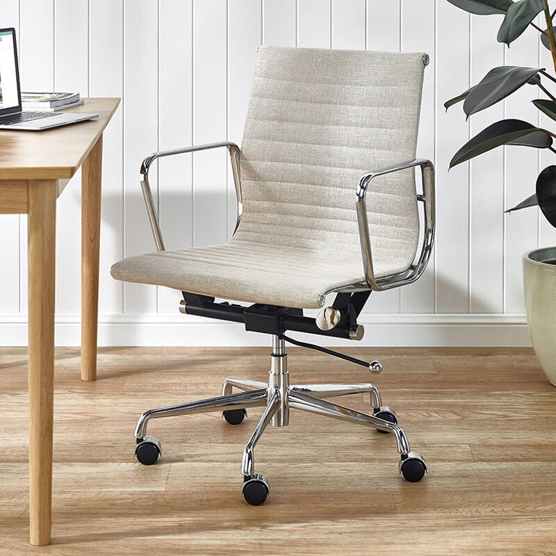 Light Luxury Minimalist Designer Desk Chair Fabric Desk Chair Home High