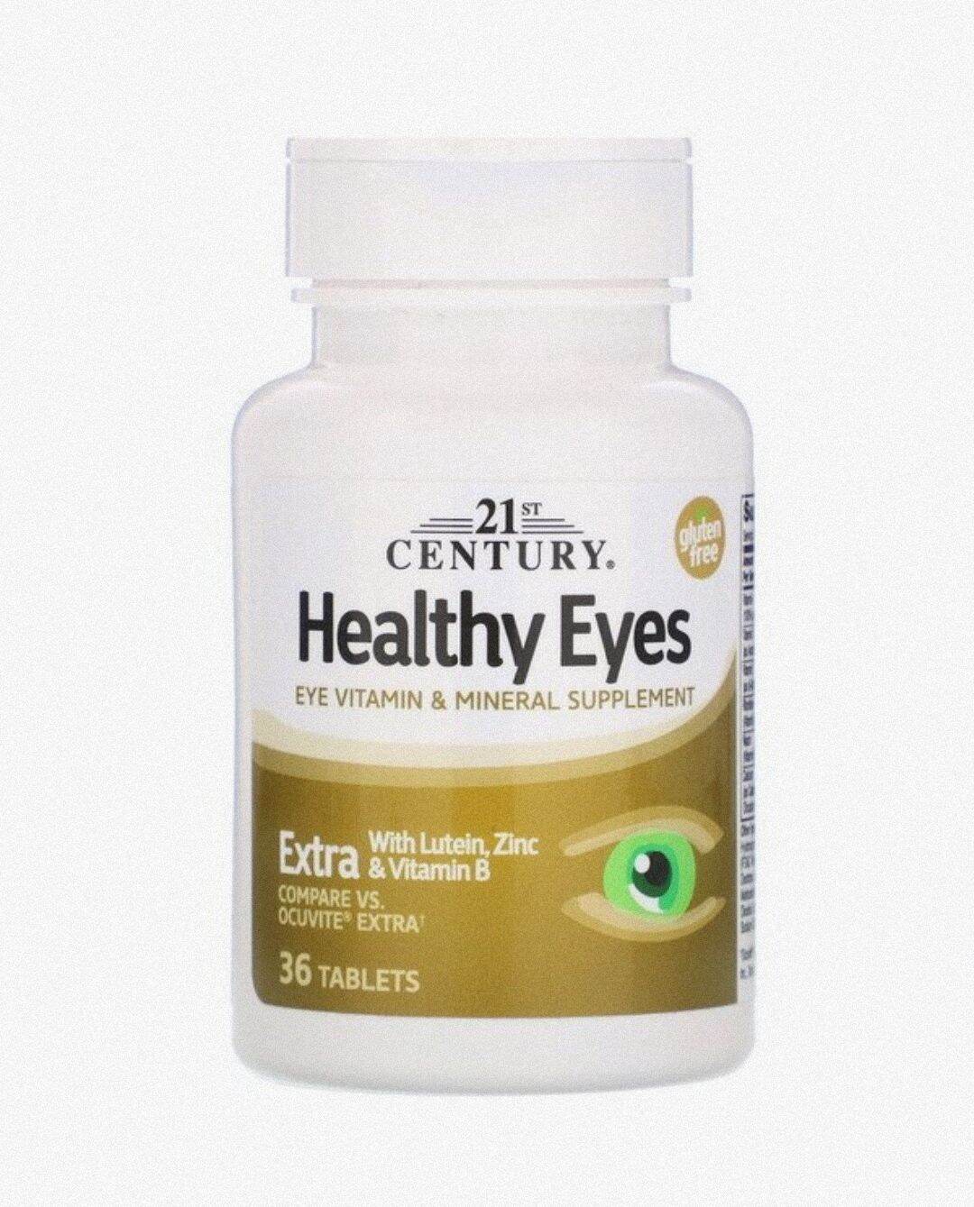 21st Century HEALTHY EYES LUTEIN & ANTIOXIDANTS 60 Tablets/ HEALTHY EYE