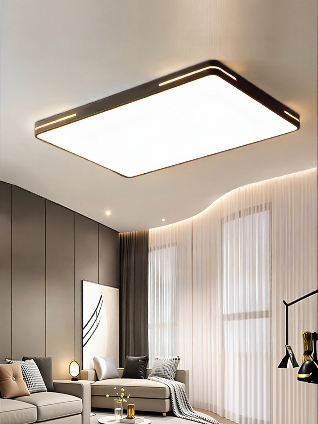 AUX | New Simplistic LED Ceiling Lamp Harga  194 Ringgit*Penghantaran Percuma