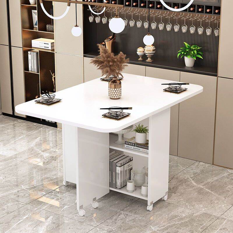 Foldable Dining Table Household Small Apartment Rectangular Simple