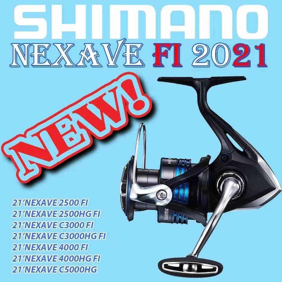 SHIMANO 2021'NEXAVE 1000/2500/2500HG/4000/4000HG/C5000HG