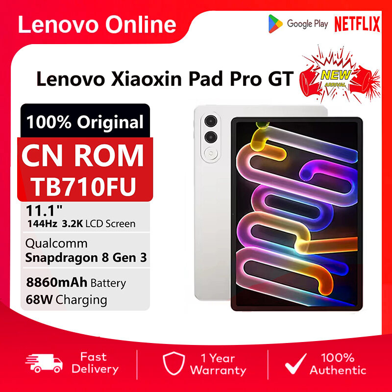 Lenovo Xiaoxin Pad Pro GT 2026 AI Tablet 144Hz 3.2K LCD Screen
