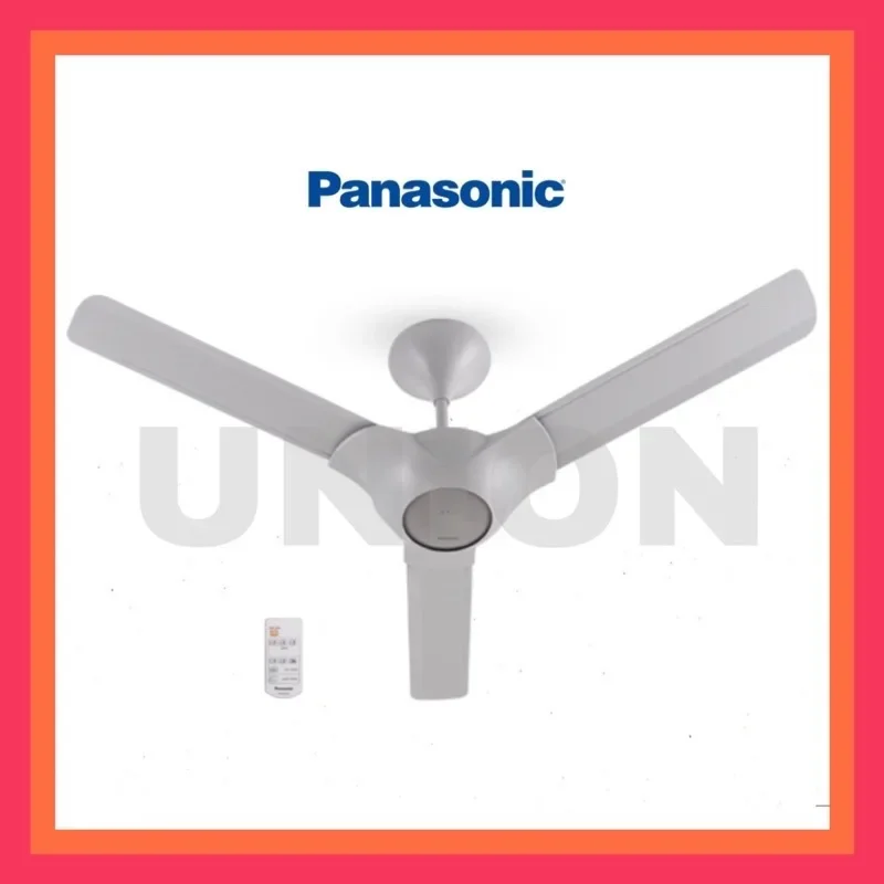 Panasonic F-M14C2 Bayu 56” Remote Control Ceiling Fan / Kipas Siling (Grey)