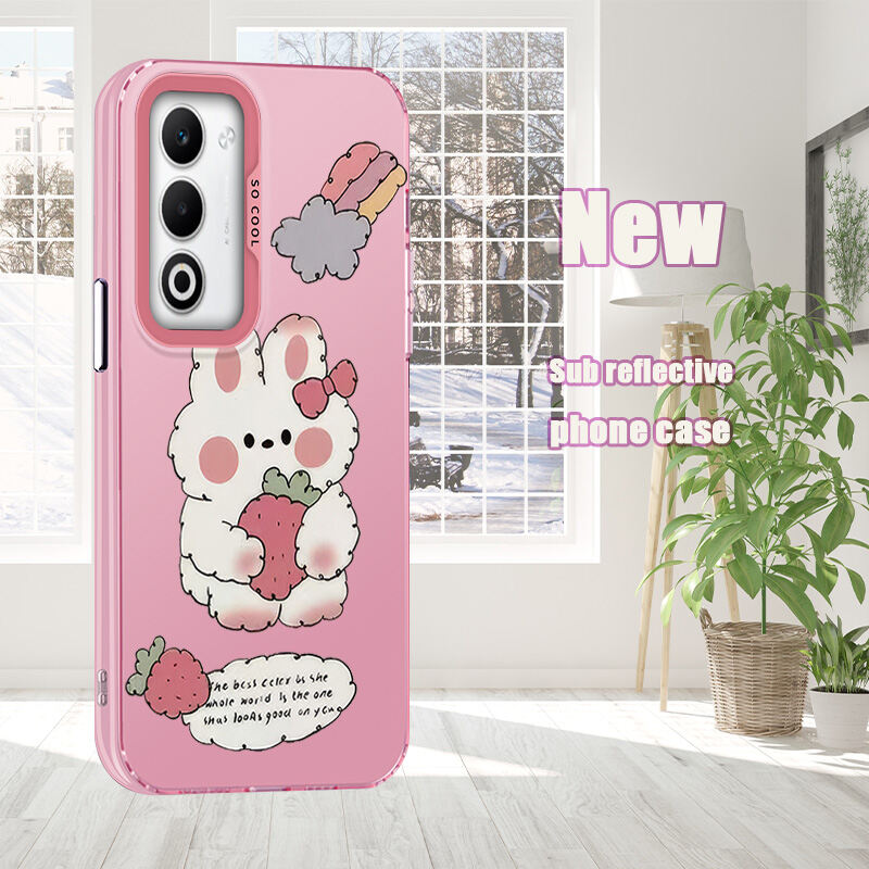 Dễ thương mô hình anime Ốp điện thoại cho OPPO A5 2025 5g IMD vỏ vỏ giảm sốc Silicon