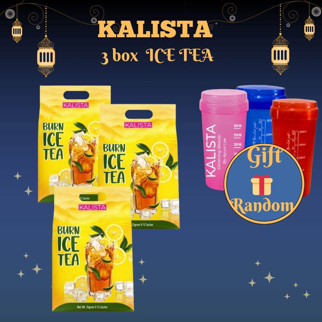 Kalista original hq Burn Ice Tea Lazada