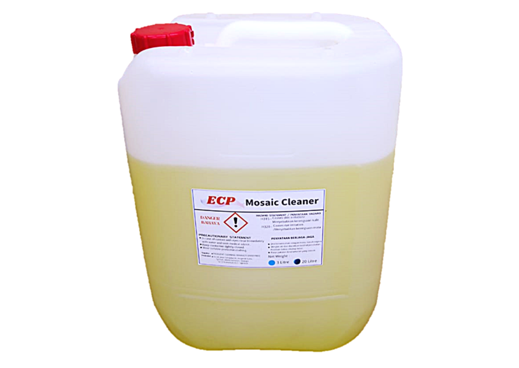 Mosaic Cleaner Acid Cement Marble Tiles Floor Wall 20 Litre Lazada