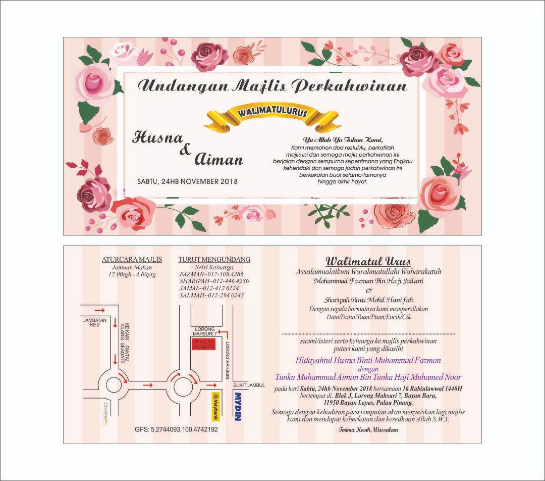 KENDURI CARD SPECIAL DESIGN  Lazada