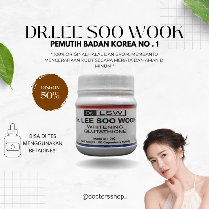 dr lee soo wook whitening glutathione price dr lsw Malaysia, Best Deals May 2026 main image 1
