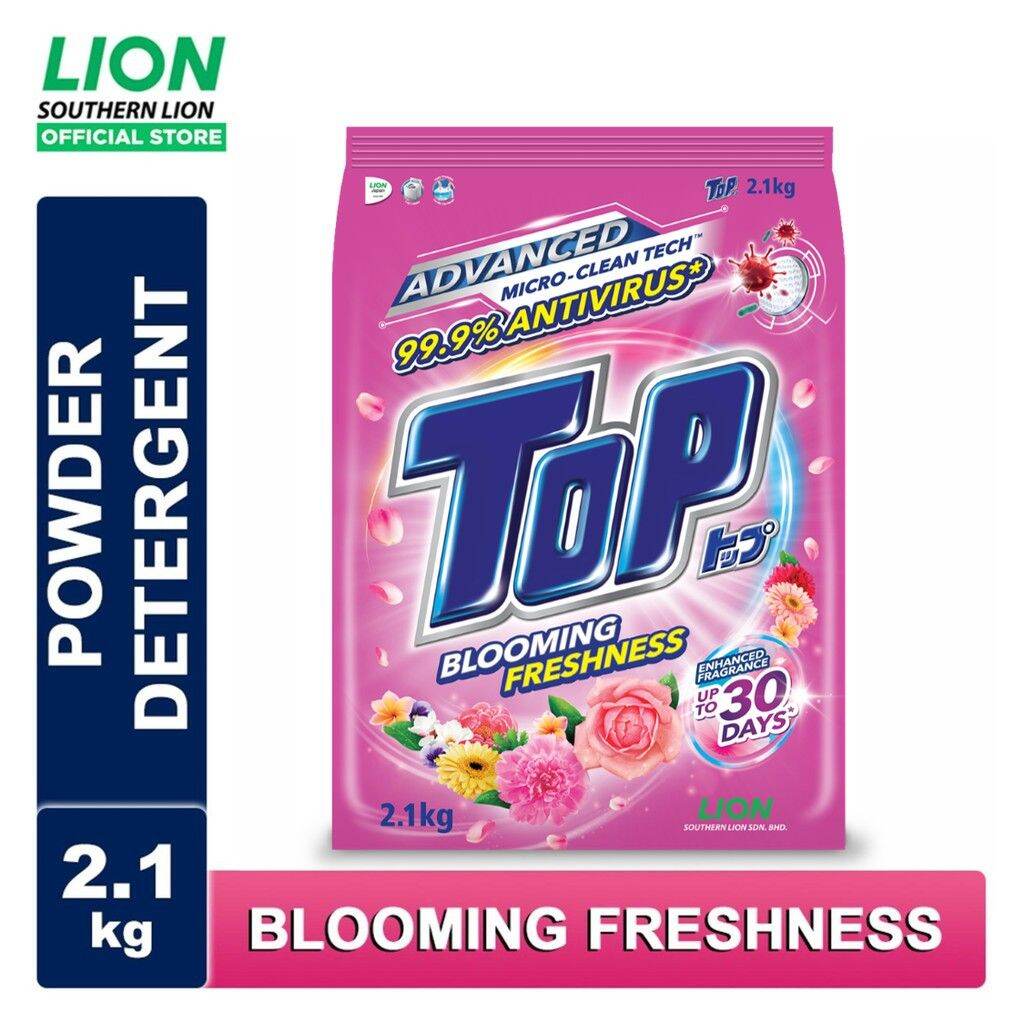 TOP POWDER DETERGENT LAUNDRY SUPER BLOOMING FRESHNESS 2.1kg2.3KG READY