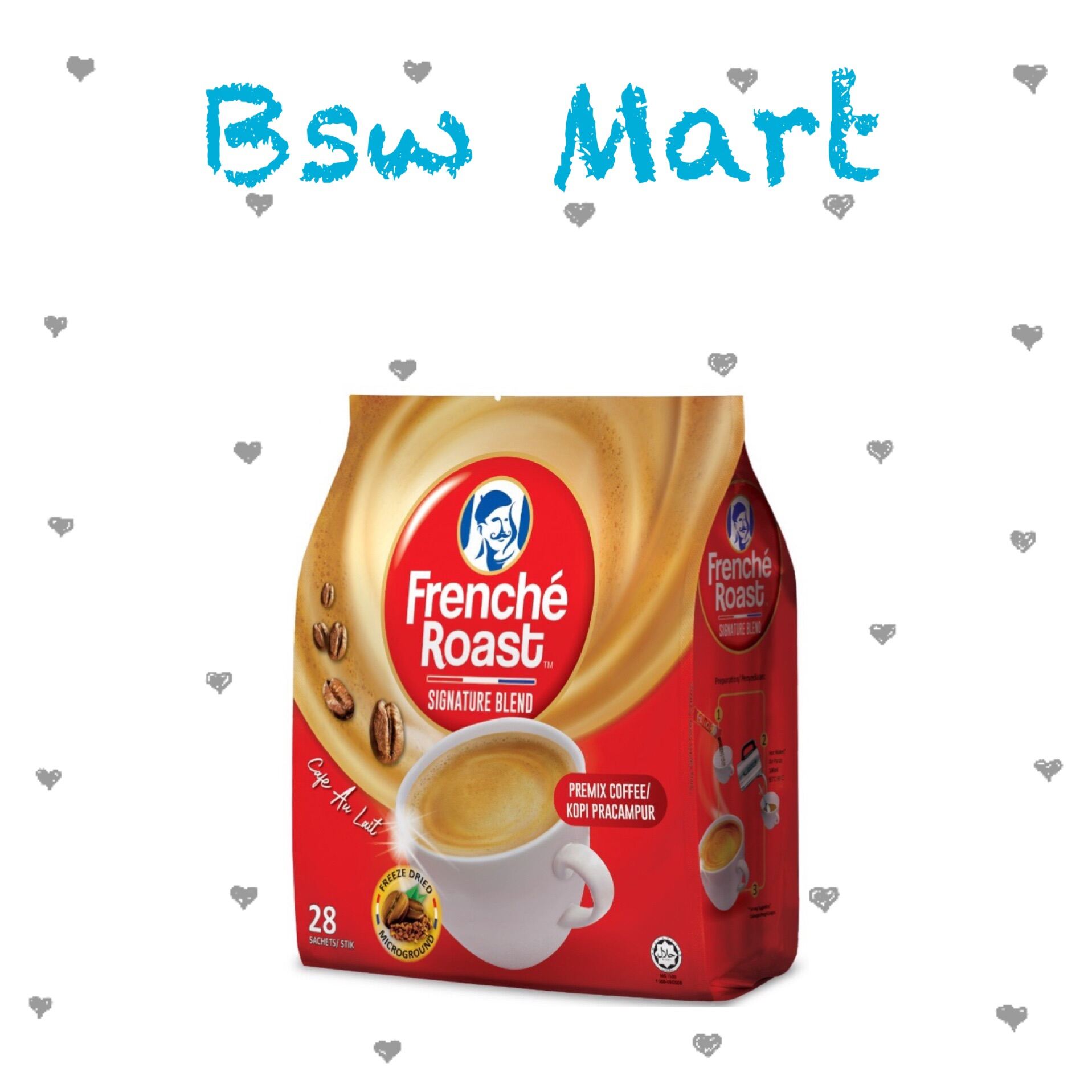Frenché Roast Premium Blend Premium French Roast (28 Sachets) | Lazada