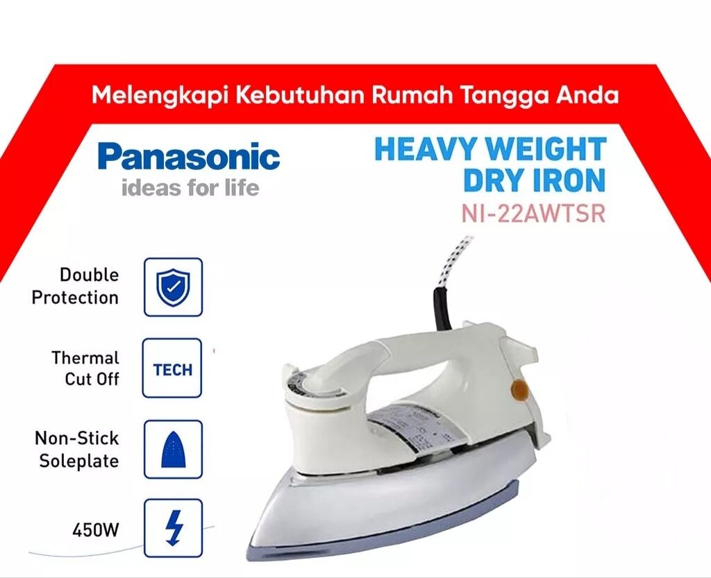 Panasonic Heavyweight Dry Iron NI22AWTSK Lazada
