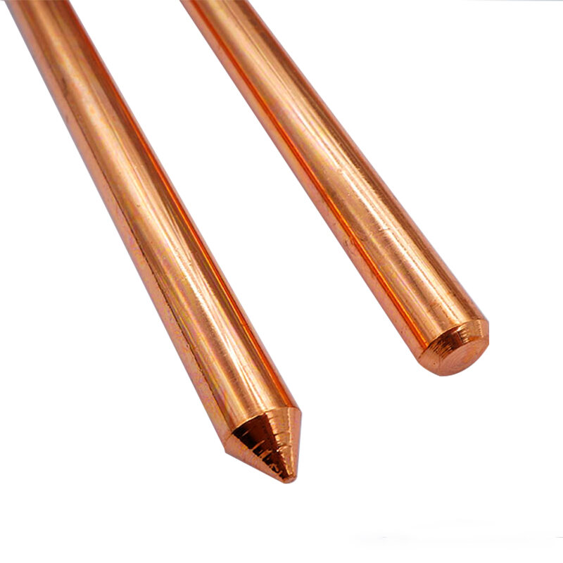 Copper Clad Steel Rod Bonded Earth Rod Copper Bonded Ground Rod - China