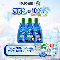 [Trio Pack] Selsun Blue Moisturizing Treatment Shampoo 200ml