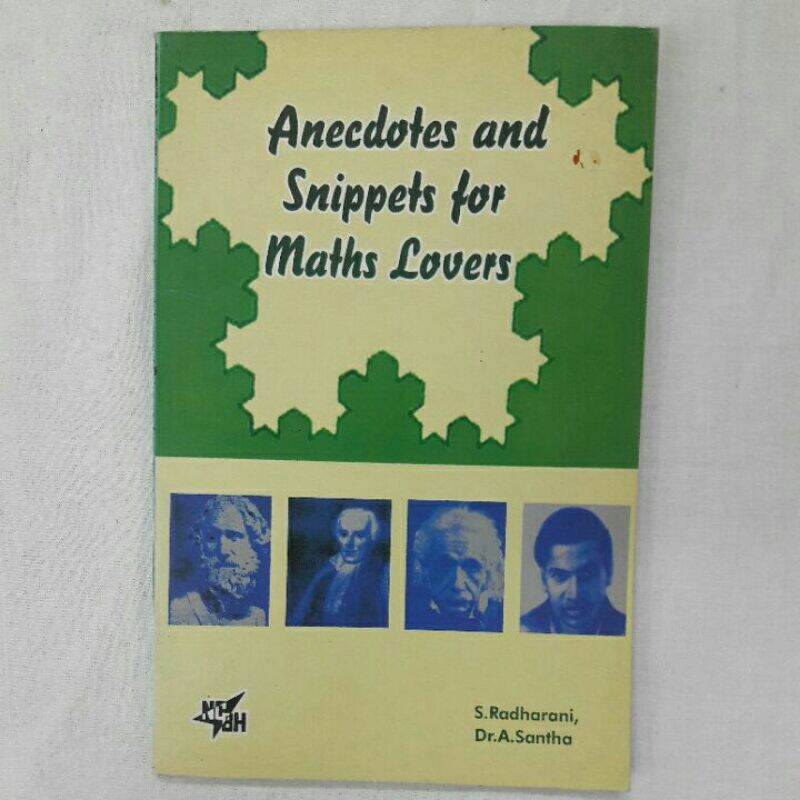 Anecdotes and Snippets for Maths Lovers English Book Malaysia