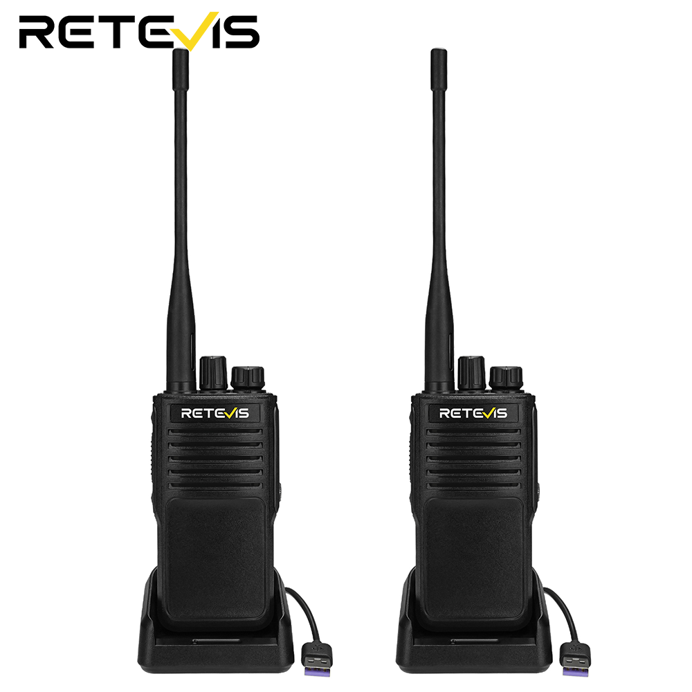 Retevis P2/P62 2 Way Radios Long Range, IP68 Waterproof Walkie Talkies, Two Way Radio with Speaker Mic, Noise Cancelling, High Power, 2500mAh, for Construction Security(2 Pack) ราคา 3,389 บาท*ส่งฟรี