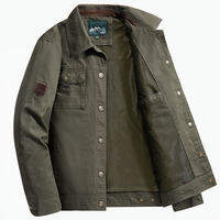 LIEYAN | Spring Autumn Retro Pilot Jacket