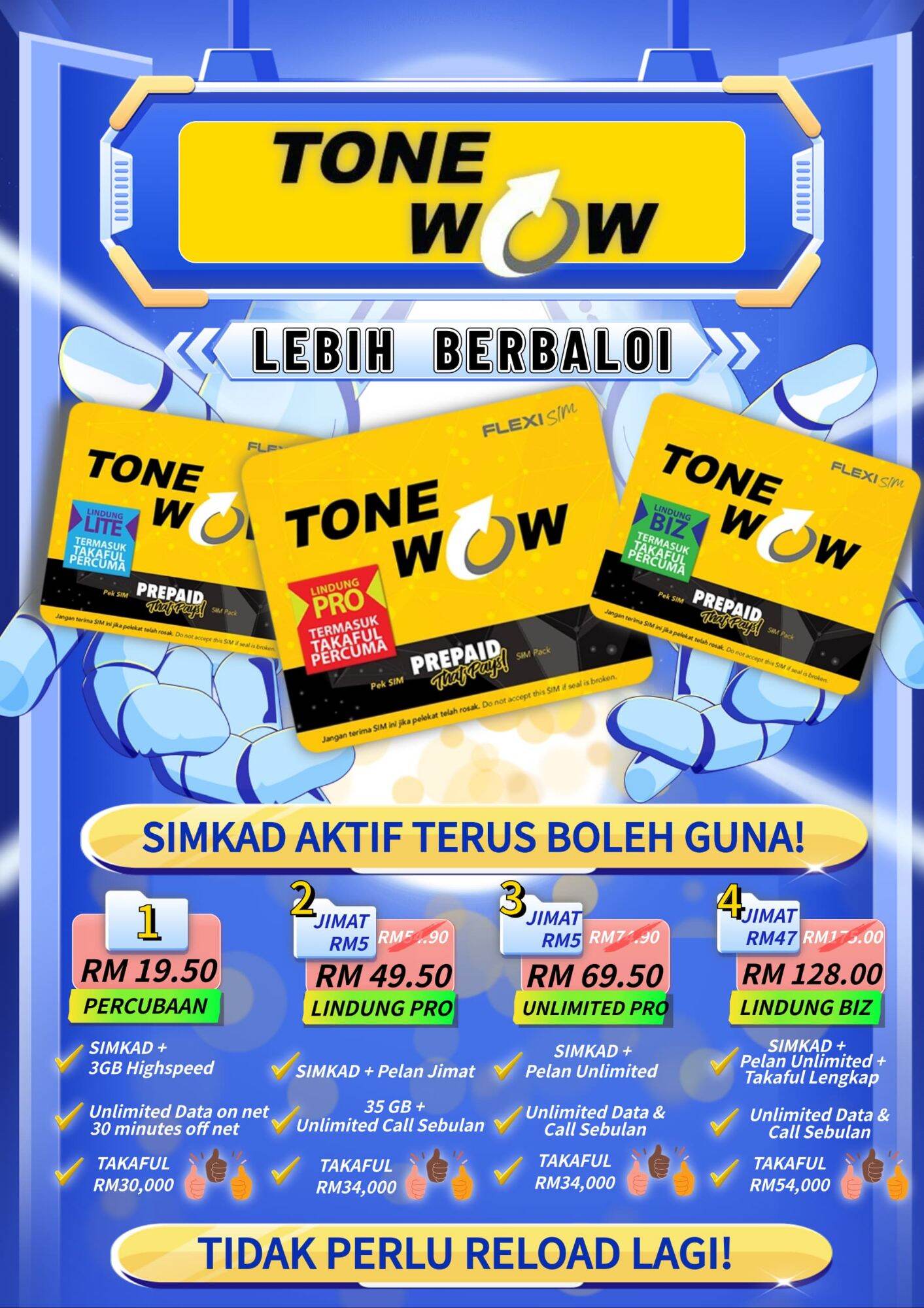 ToneWow | Celcom Digi Line