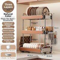 Micoe | Multifunctional Dish Drainer Rack Stainless Steel 304