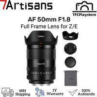 7artisans 50mm F1.8 STM Auto Focus Full-Frame Large Aperture Standard Prime Lens For Sony FE Nikon Z