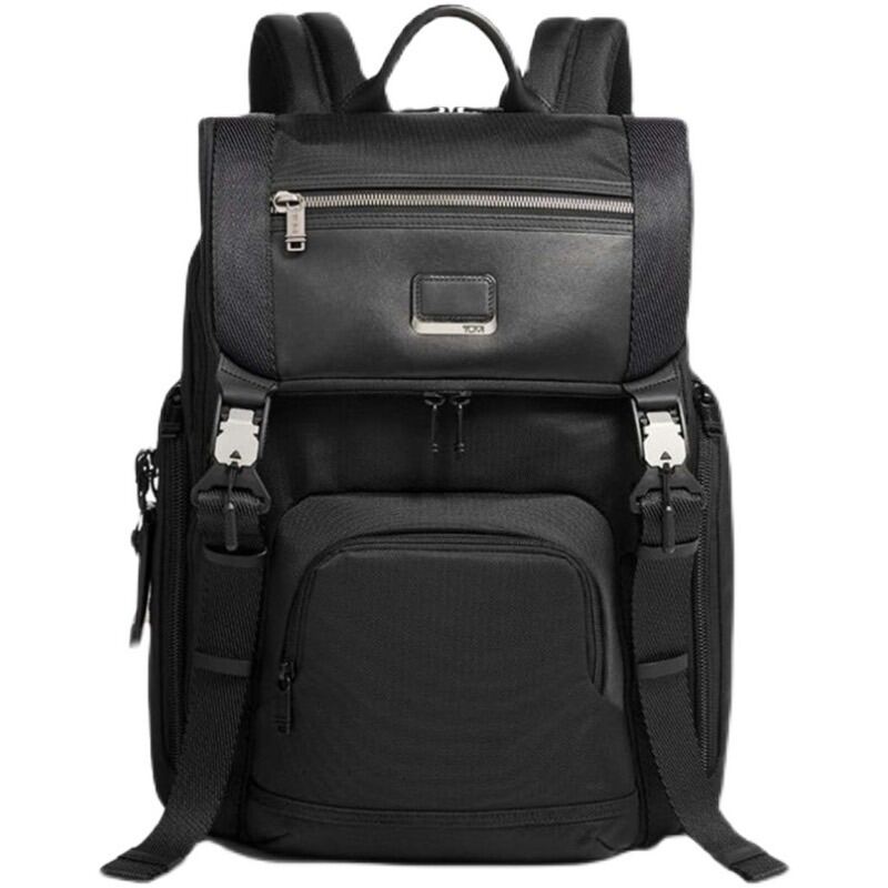 [ Preorder 2Week ] TUMI Alpha Bravo series business travel large-capacity stitching design men's backpack 232651