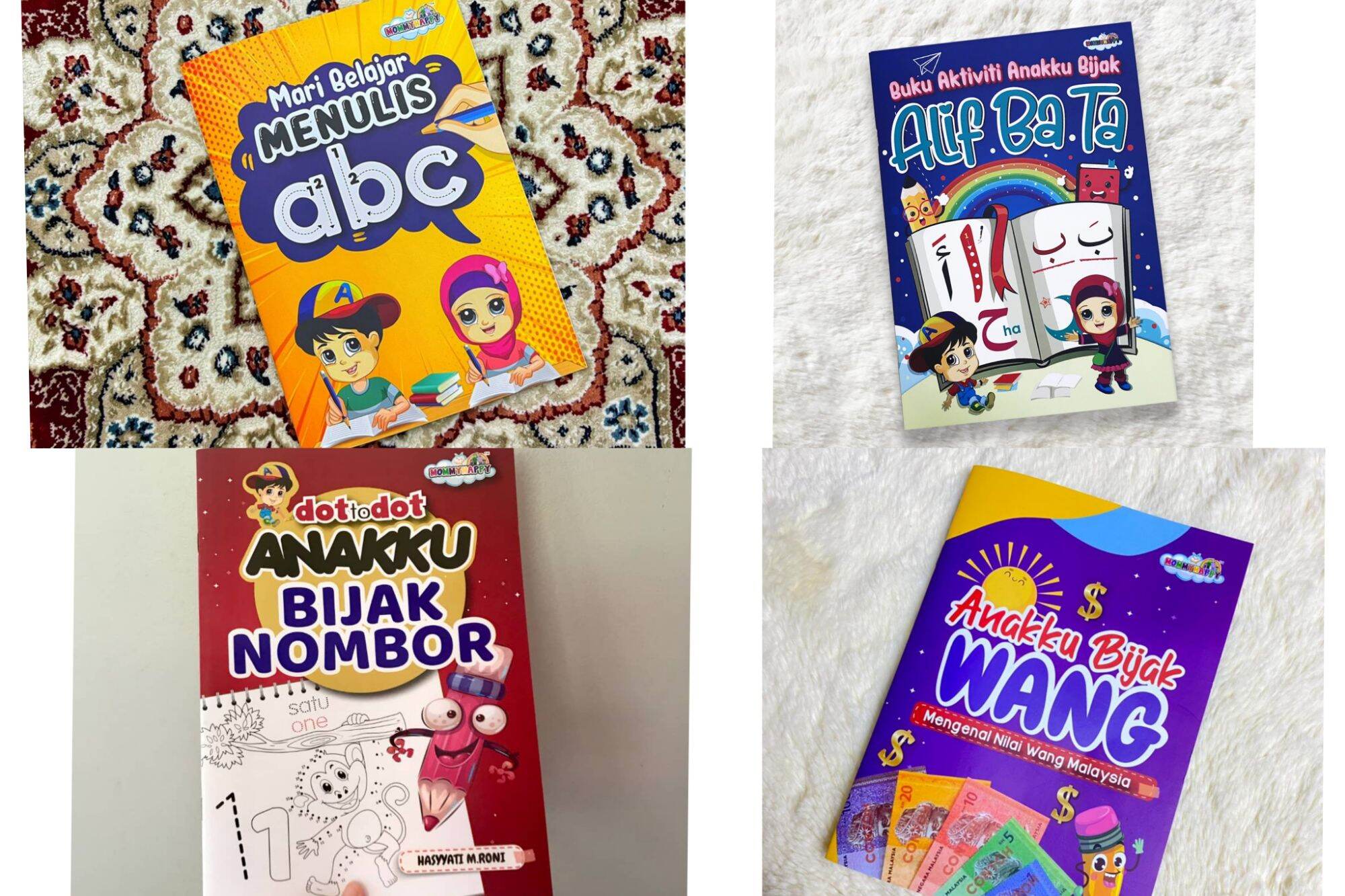 BUKU ANAKKU BIJAK WANG/NOMBOR/ALIFF BA TA | Lazada