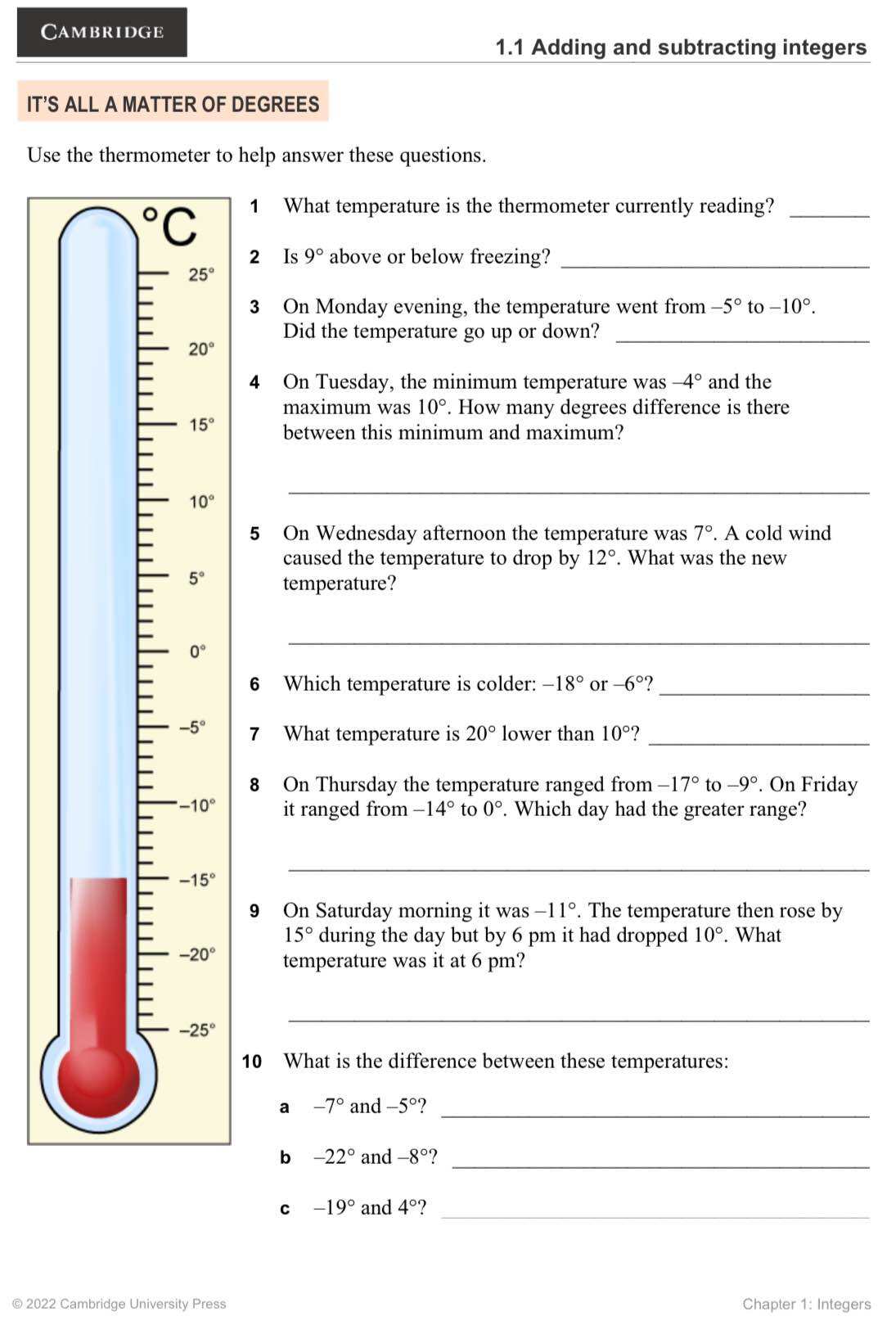 Year 7 Math Cambridge Lower Secondary Topical Worksheets with Answers | Hardcopy | Year 7 Checkpoint Preparation Revision. 