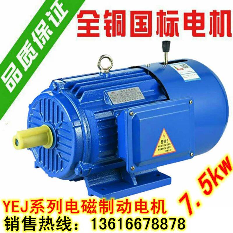 Yej2 Electromagnetic Brake Three-Phase Asynchronous Motor YEJ-132M-4 7 ...