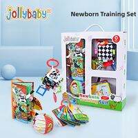 Jollybaby | Baby Cloth Book Gift Set 0-1 Years