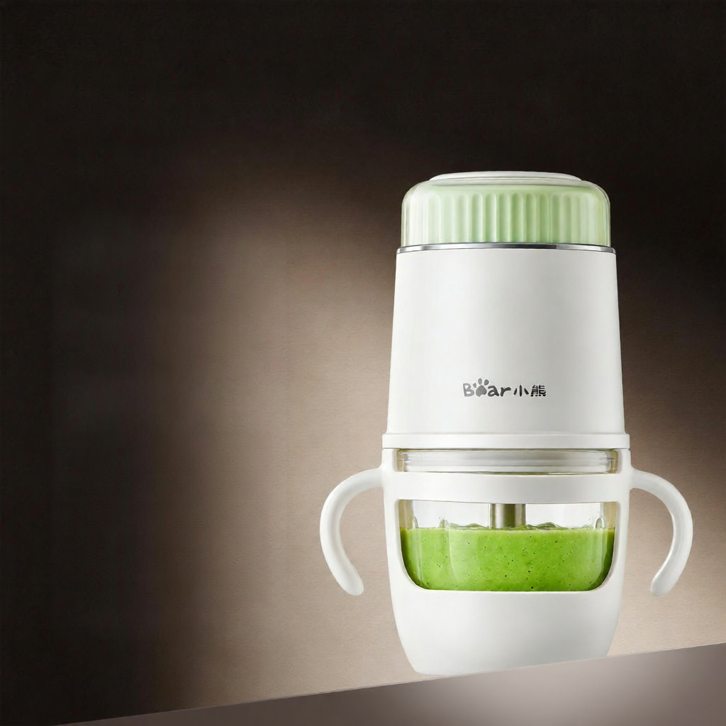 [China Plug Adapter Needed] Bear | Multi-function Baby Food Processor Meat Grinding Blending Mixing