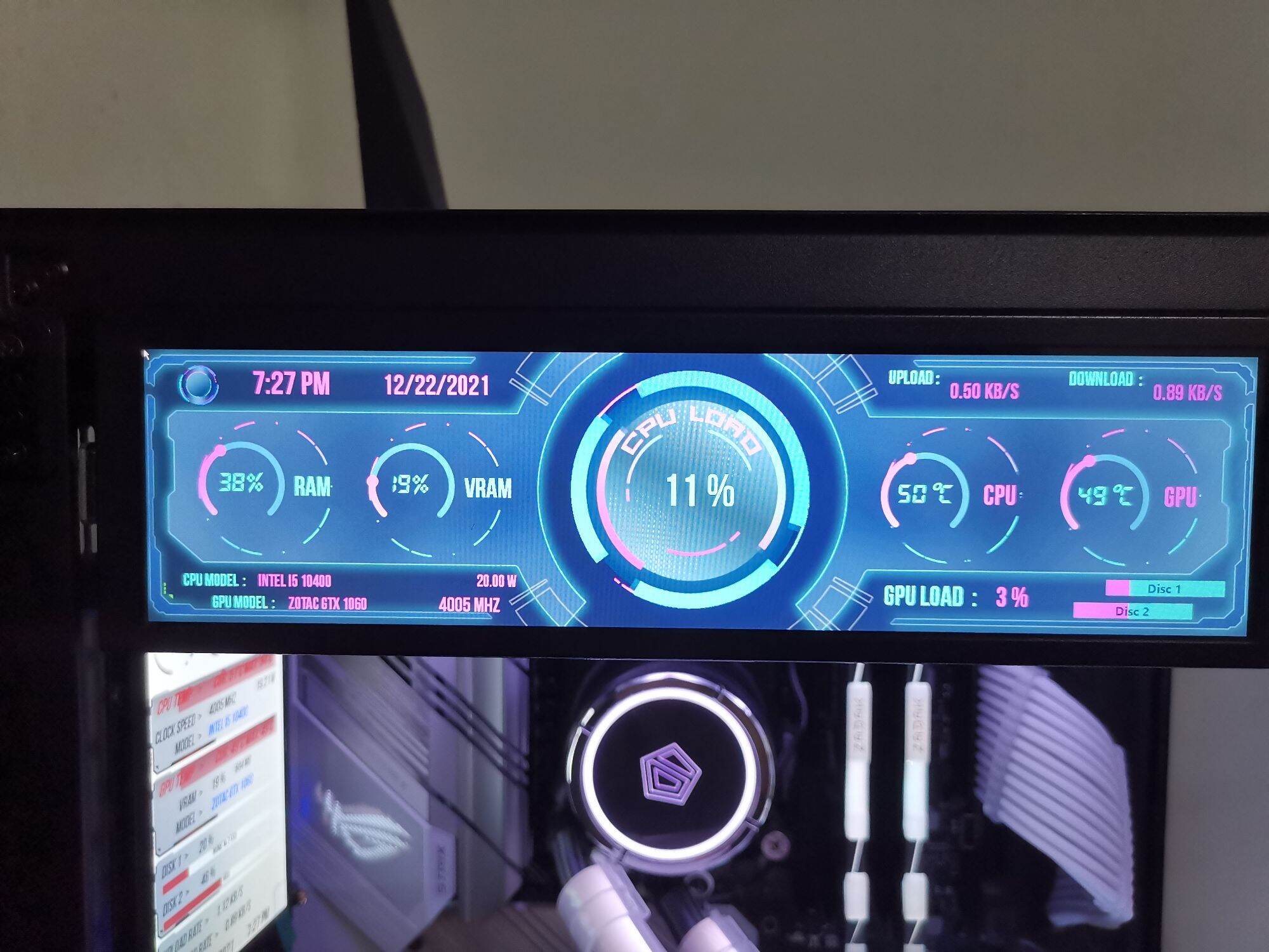 8.8 inch Ips monitor / 1920x480 / display | Lazada