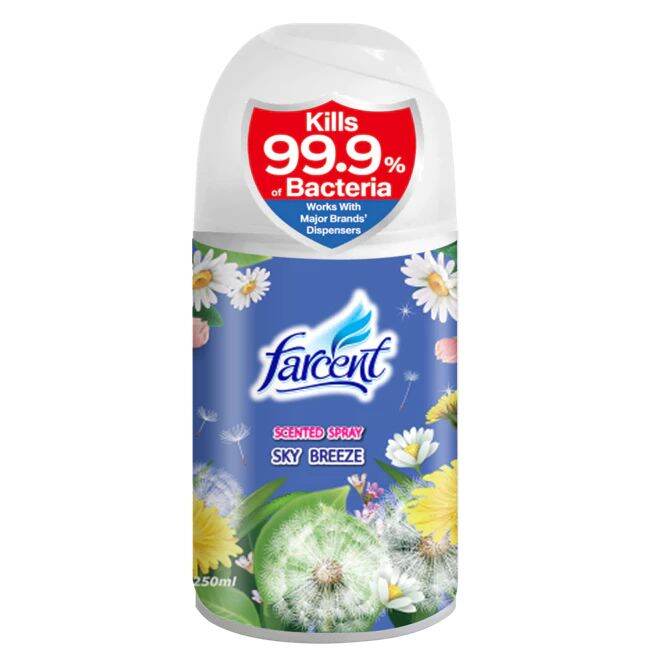 Farcent FARCENT Automatic Scented Spray Refill Air Freshener 250ml | Lazada