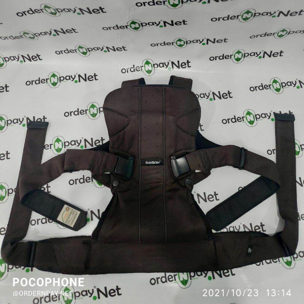 Preloved BabyBjorn Baby Carrier ONE Air - Brown Mesh