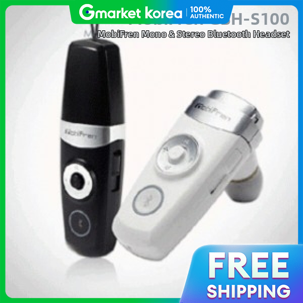 Mobifren Genuine GBH-S100 Bluetooth Headset / Mono & Stereo Compatible / Calls, Music, Video / Multi-Pairing / Omnia Haptic2