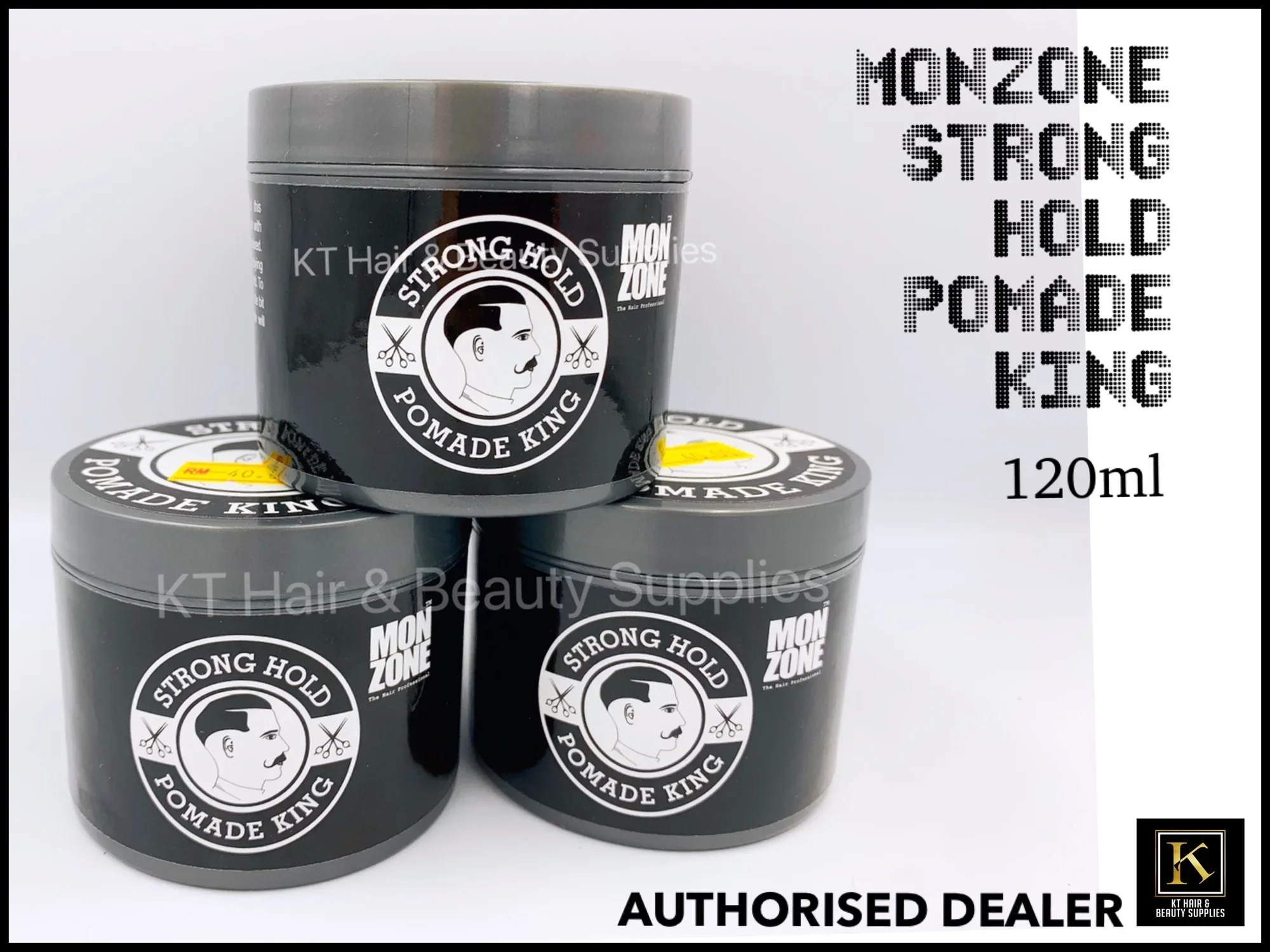 Monzone Strong Hold Pomade King 120ml