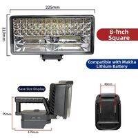 MO DE FA | Portable Super Bright LED Work Light 21V
