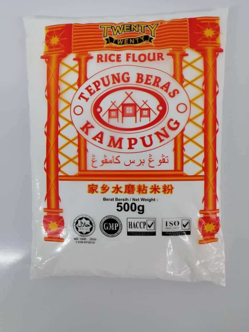 Twenty-twenty Rice Flour/ Tepung Beras Kampung/ 家乡水磨粘米粉 | Lazada