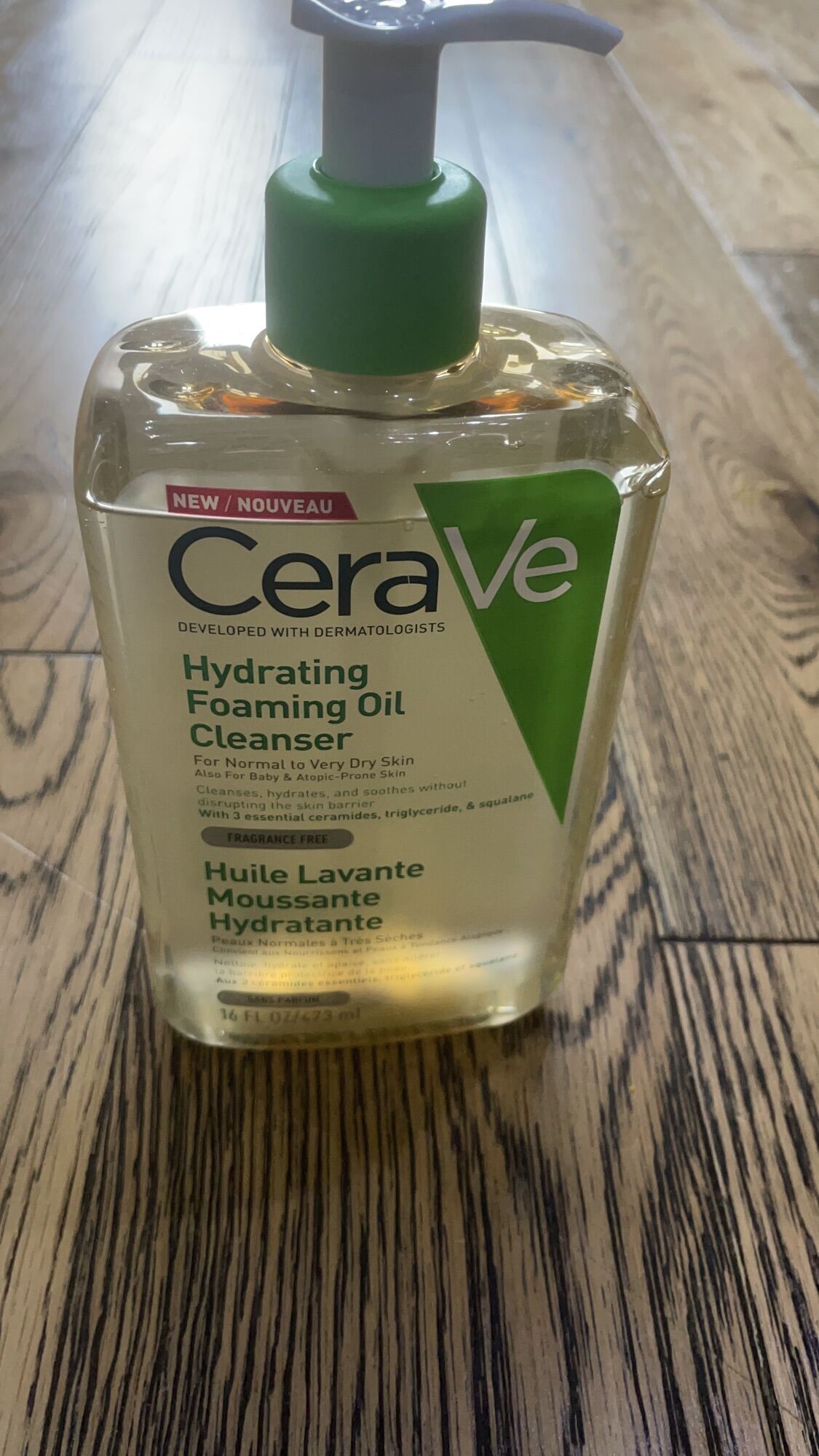 Cerave Hydrating Foaming Oil Cleanser Lazada
