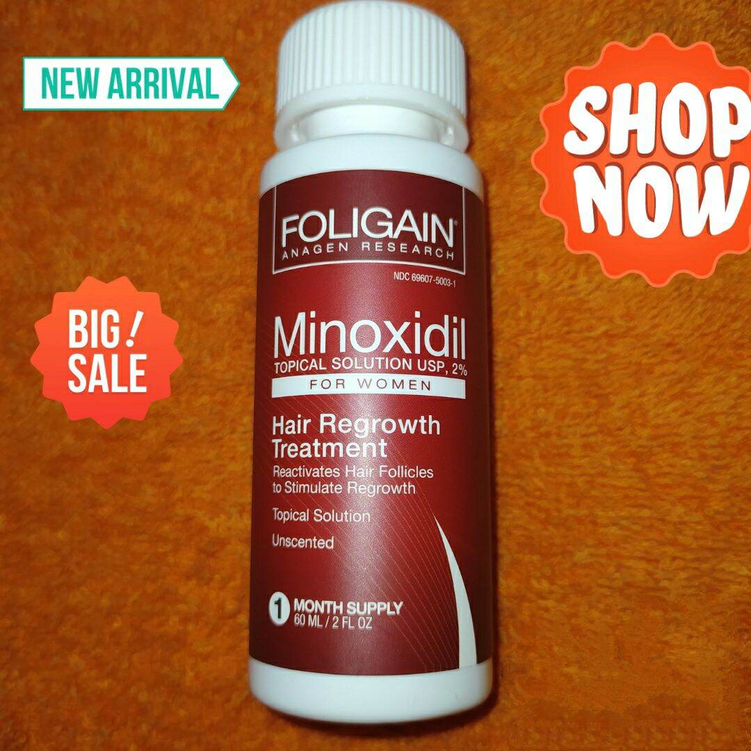 Gambar Women s Hair REGROWTH  treatment | Minoxidill | FOLIGAIN anagen research