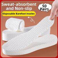 FASHEHAN | Disposable Antibacterial Odor Absorbing Sweat Absorbing Insoles for Sports Shoes
