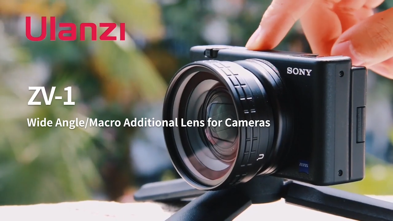 Sony Rx100 Vii Ulanzi Wide Angle Lens Sony Zv1 Ulanzi WL-1 Wide