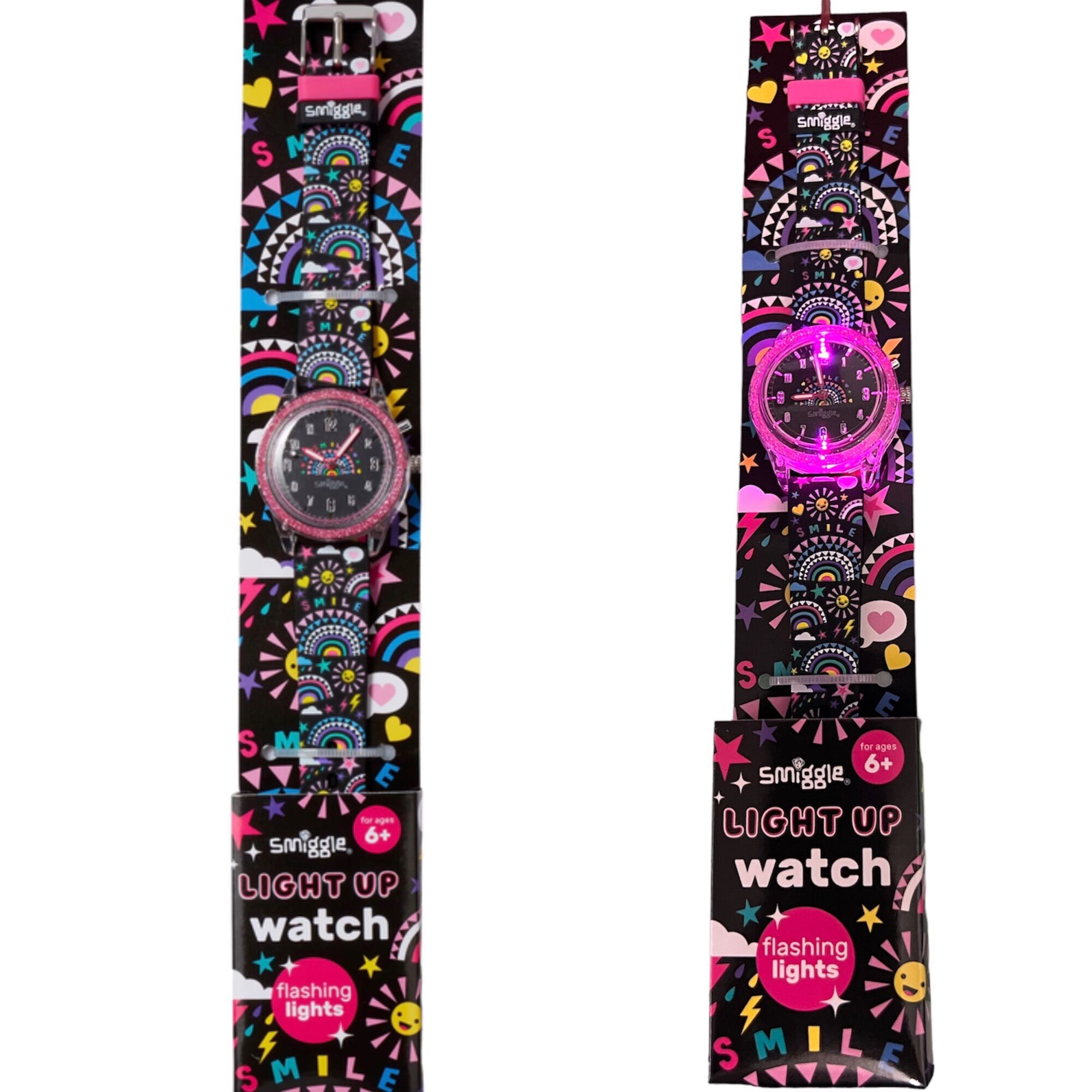 Smiggle light time cheap watch