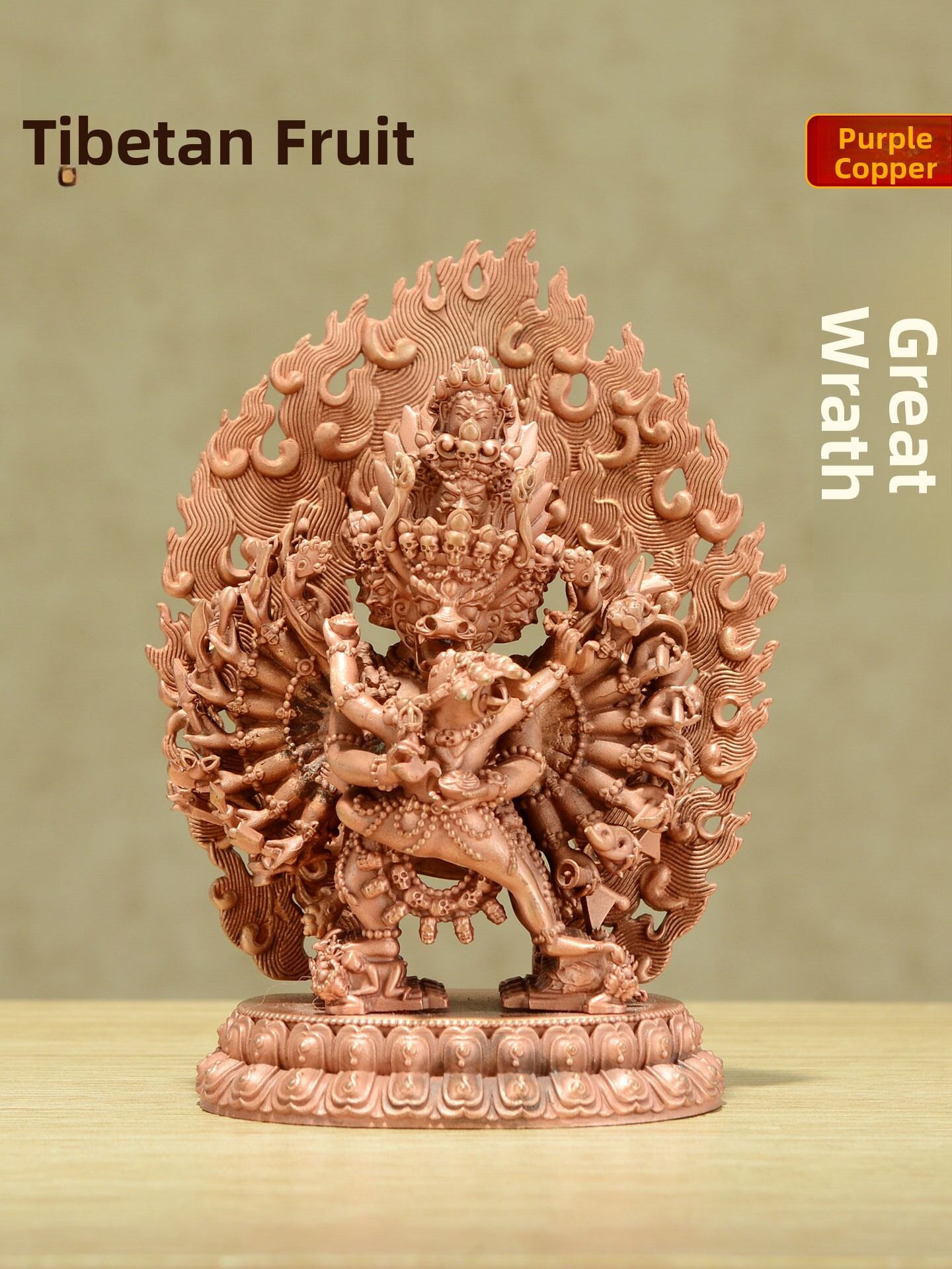 ZANGLAOMIAO | Vajrabhairava Deity Statue 4 Inches - Jenama ZANGLAOMIAO Harga 446 Ringgit*Penghantaran Percuma
