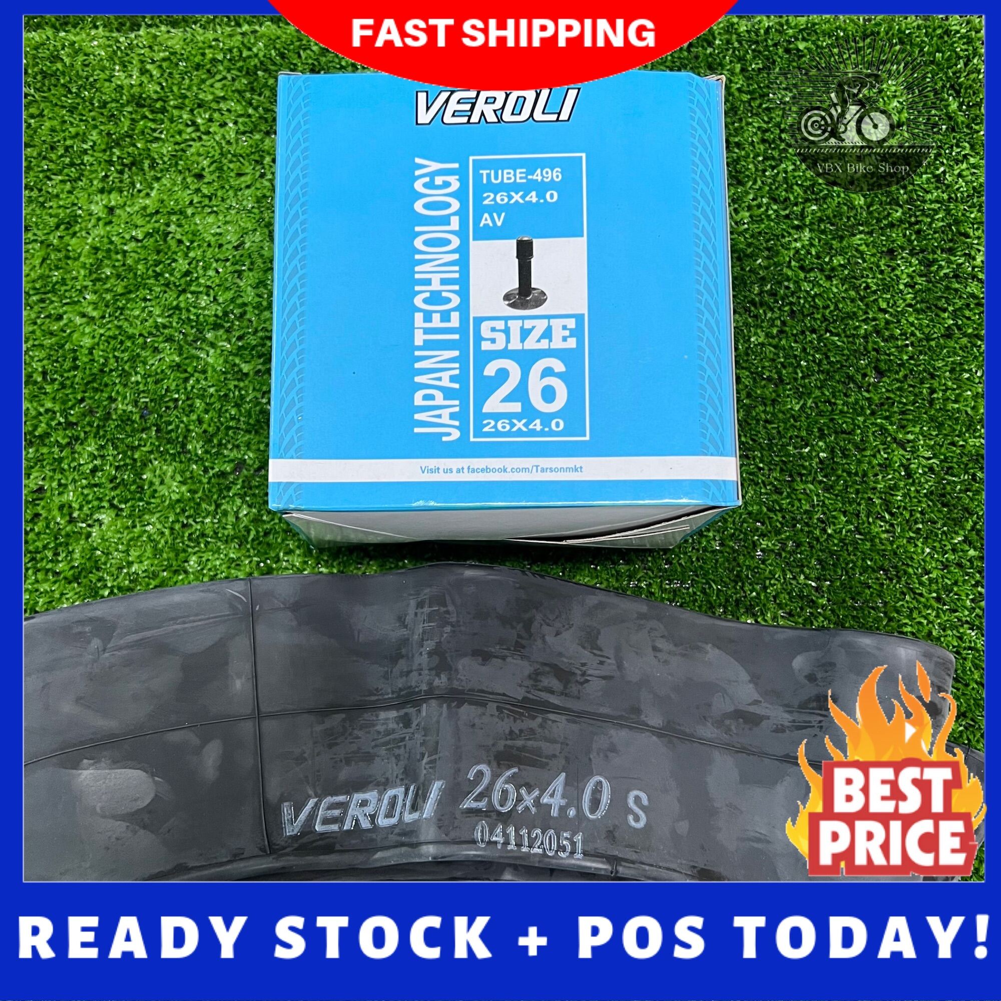 BICYCLE TUBE VEROLI FAT BIKE 26x4.0 Lazada