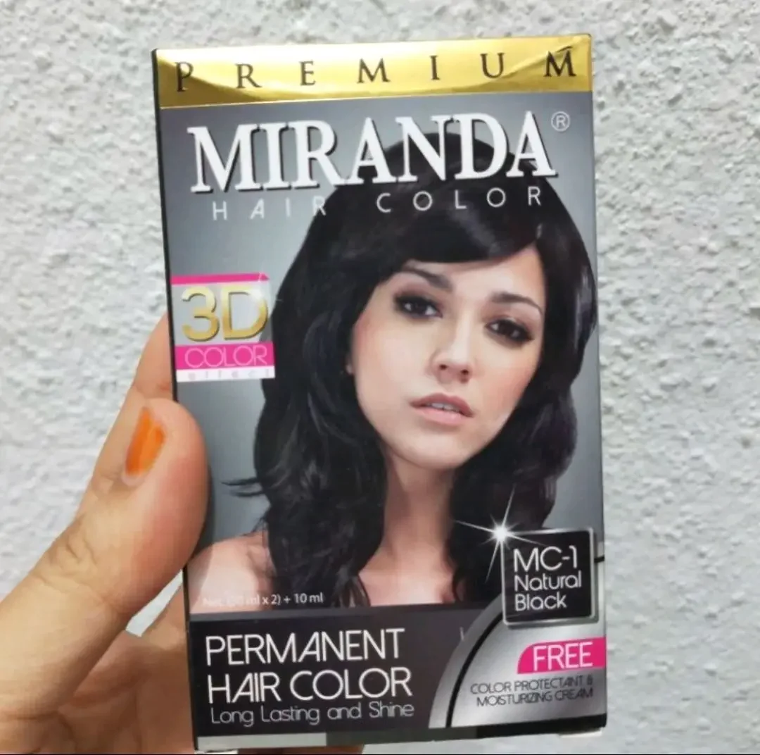 Miranda Hair Color Pewarna Rambut Black