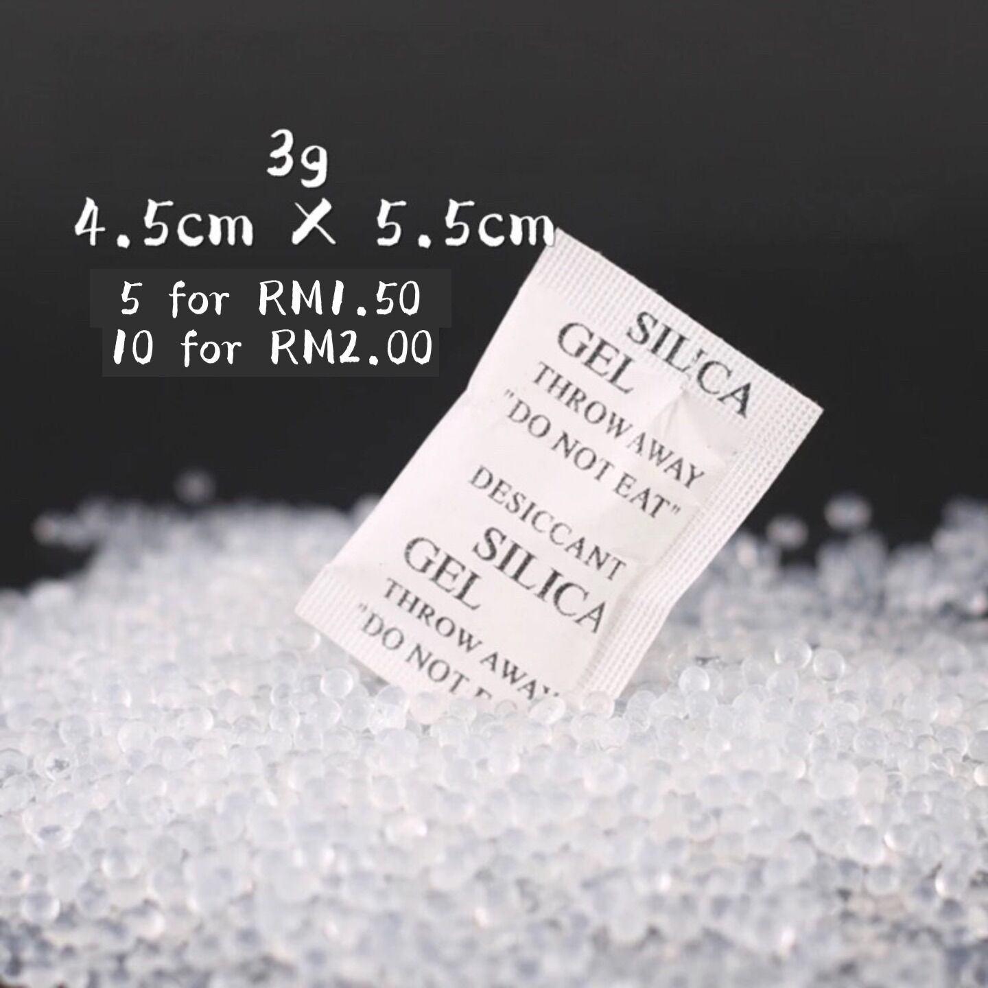 Silica Gel Desiccant 5 in 1 Non Toxic Silica Gel Desiccant Dehumidifier Absorber Paper Cover